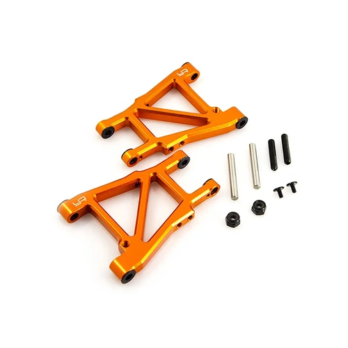 Yeah Racing HPI Sprint 2 Orange Aluminium Rear Lower Suspension Arms 2Pc