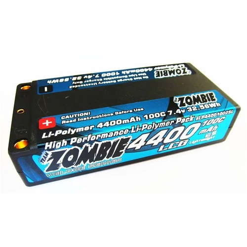 TEAM ZOMBIE SS4400140S 4400mah 7.4v 140c Shorty Pack