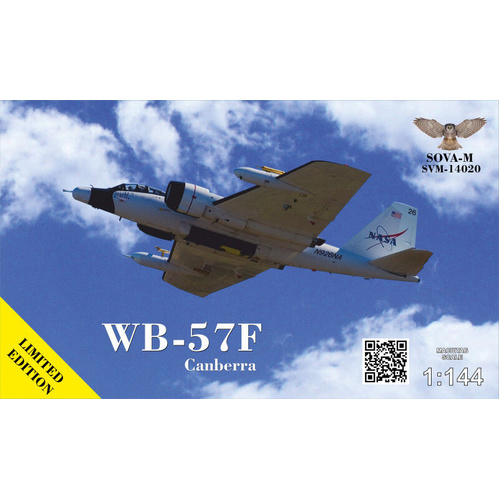 Sova-M 1/144 WB-57F "Canberra"in NASA service( Plastic Model Kit