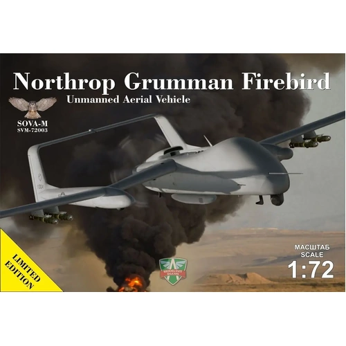 Sova-M 72003 1/72 N.G.Firebird UAV concept Plastic Model Kit