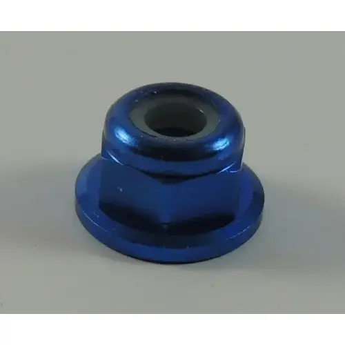 SWORKz Self Locking Nut+Washer Aluminium M3 blue (10)