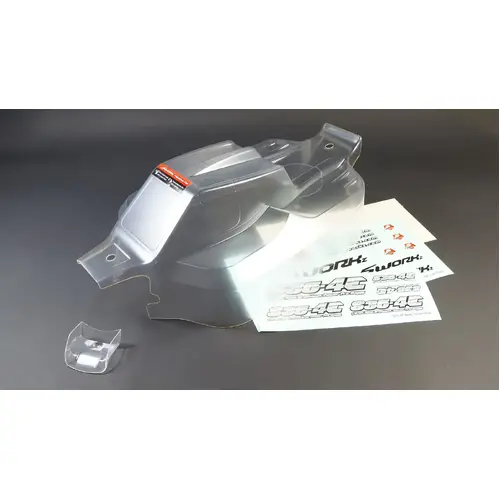 SWORKz Falcon ST-4 Clean Body Shell (Pre-Cut for EP Buggy)