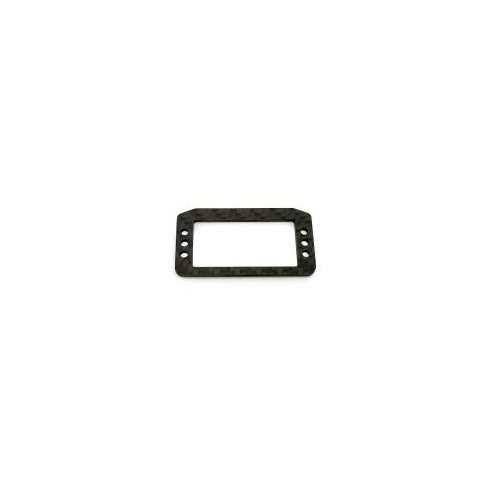 SWORKz Pro-composite Carbon Steering Servo Mount Plate