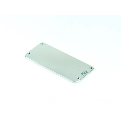SWORKz Quality Stainless ESC/Receiver Balance Plate (20g)
