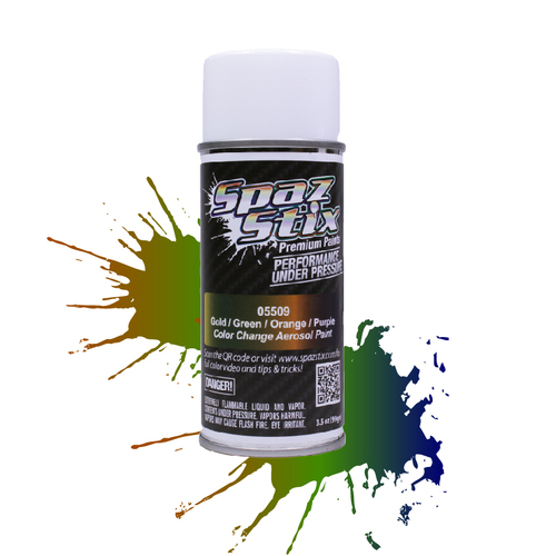 Color Changing Paint Gold/ Green/orange/purple Aersol 3.5