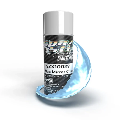 Sky Blue Mirror Chrome Aerosol Paint 3.5oz Can - SZX10029