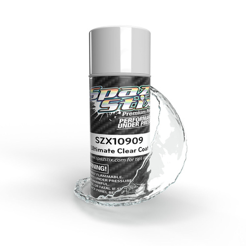 Ultimate Clear Coat Aerosol Paint 3.5oz -for Mirror Chrome