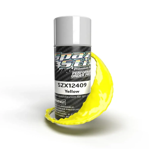 Solid Yellow Aerosol Paint 3.5oz