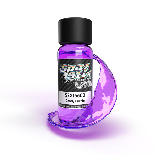 SPAZSTIX PURPLE AIRBRUSH PAINT 2OZ - SZX15600