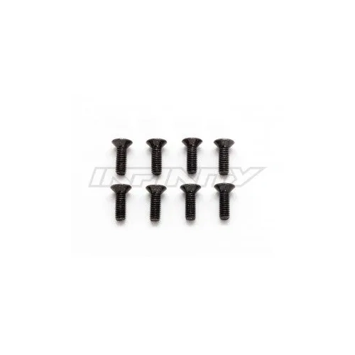 T076 M2.6X8MM FLAT HEAD SCREW, 8PCS.