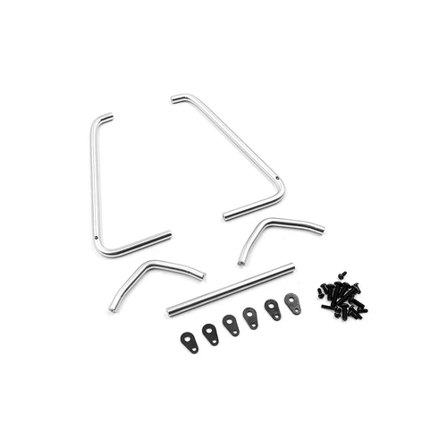 Yeah Racing Silver Aluminium Side Bumper