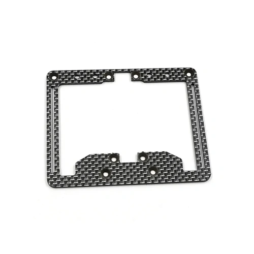 Yeah Racing Carbon Fibre 2.0mm Rear Suspension Plate - Silver