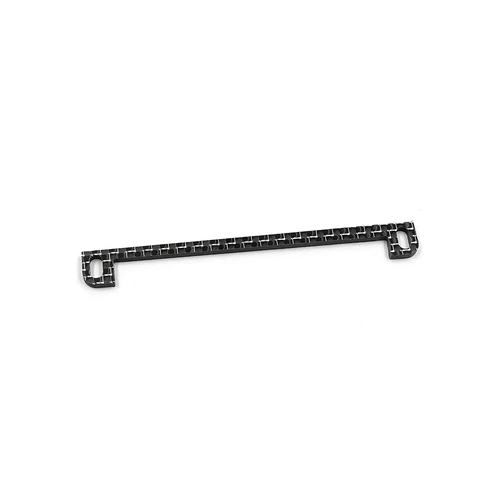Yeah Racing Carbon Fibre 2.0mm Battery Side Stopper - Silver