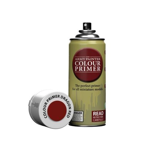 The Army Painter Colour Primer - Dragon Red - 400ml Spray Paint