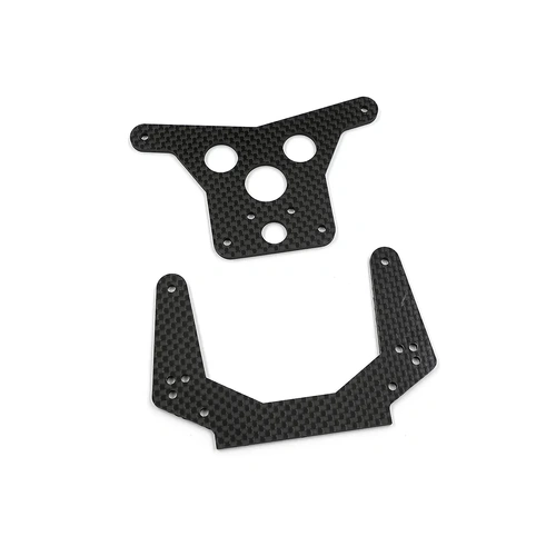 Yeah Racing Carbon Fibre Front & Rear Shock Tower