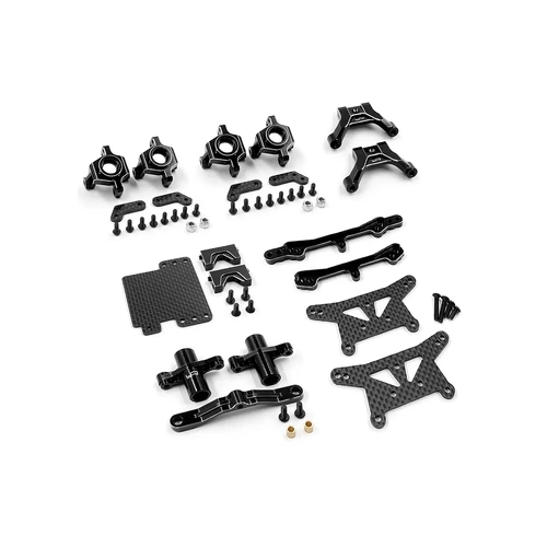 Yeah Racing Aluminium RC10 Essential Conversion Kit - Black
