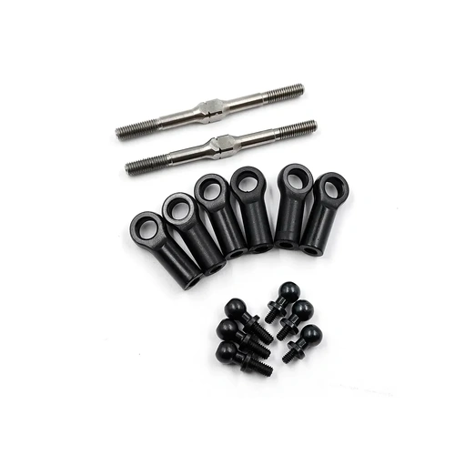 Yeah Racing Titanium Turnbuckle Set - Silver