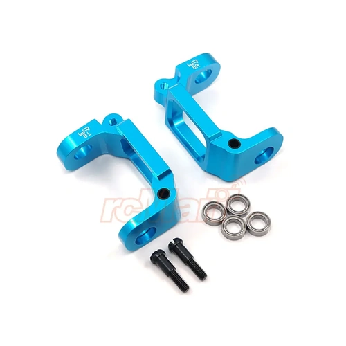 Yeah Racing Tamiya TT-02B Blue Aluminium C-Hubs w/ Hardware
