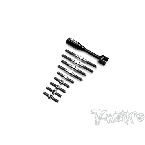 TB-273 64 Titanium Turnbuckle Set ( For DESTINY RX-10SR 3.0 )