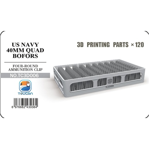 Toucan 1/35 FOUR-ROUND AMMUNITION CLIP Plastic Model Kit