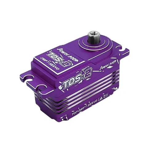 Power HD Aluminium TDS-2 Low Profile 8.4V 25kg Coreless Metal Geared Servo - Purple