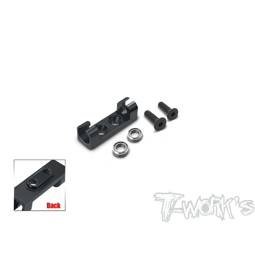 TE-B7-J   7075-T6 Alum.Rear Antiroll Bar Mount With Bearing ( For Team Associated RC10 B7 )