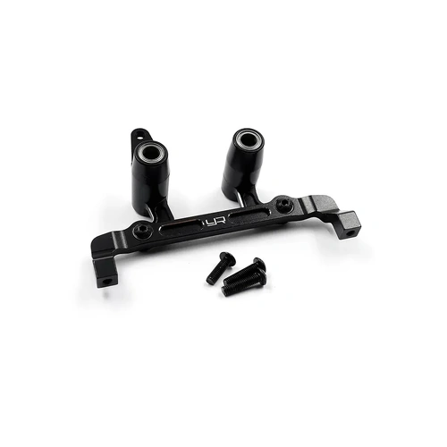 Yeah Racing Aluminium Steering Bell Crank/Drag Link Assembly - Black