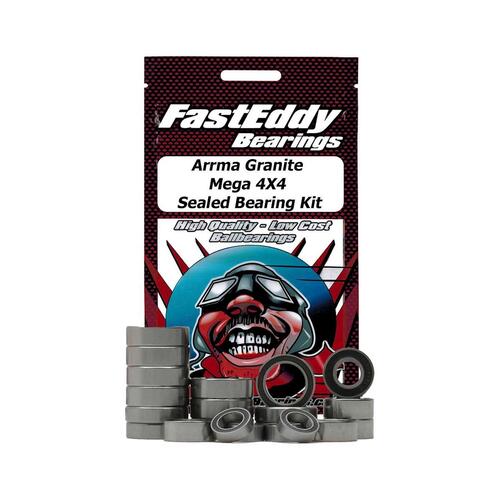 FastEddy Arrma Granite Mega 4X4 Sealed Bearing Kit