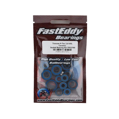 FastEddy Traxxas 4-Tec 2.0 VXL Ceramic Rubber Sealed Bearing Kit