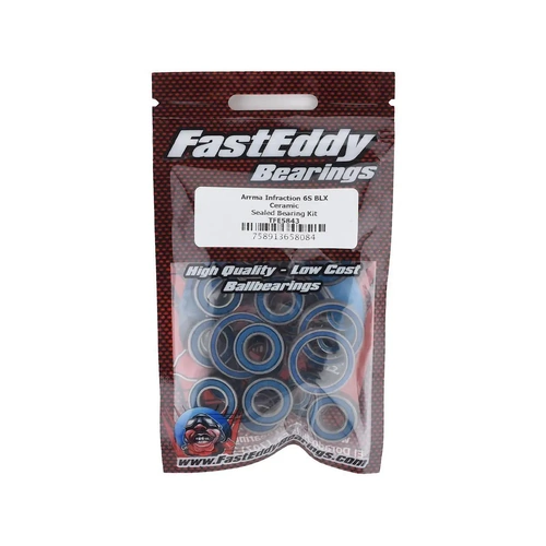 FastEddy Arrma Infraction 6S BLX Ceramic Sealed Bearing Kit