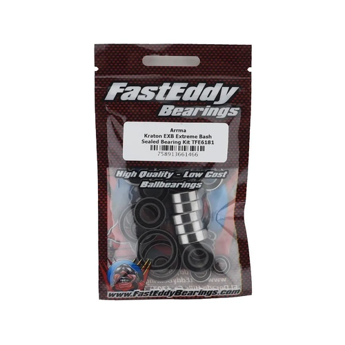 FastEddy Arrma Kraton EXB Extreme Bash Sealed Bearing Kit