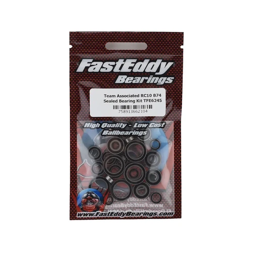 FastEddy Associated RC10 B74 Sealed Bearing Kit