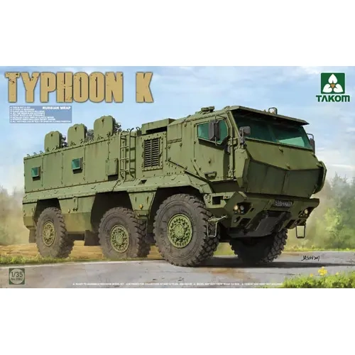 Takom 2082 1/35 Russian MRAP Typhoon-K Plastic Model Kit
