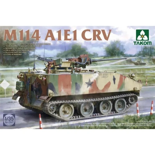 Takom 2149 1/35 M114 A1E1 CRV Plastic Model Kit