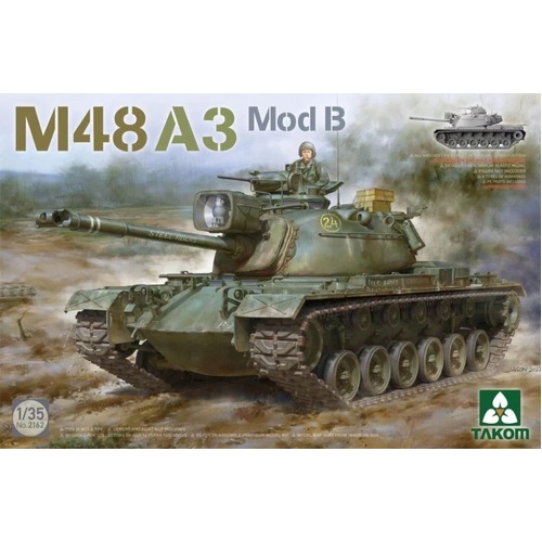 Takom 1/35 M48A3 Mod B Plastic Model Kit - TK2162