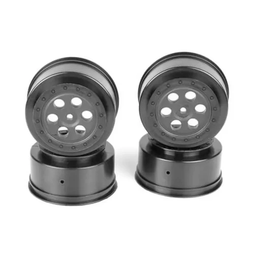 TKR2220 Ð TR606 SCT Wheel (black, SCT410 offset, 4pcs)