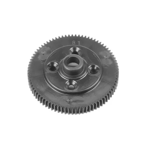 TKR6522B Spur Gear (revised material, 81t, 48pitch, black, EB410.2)