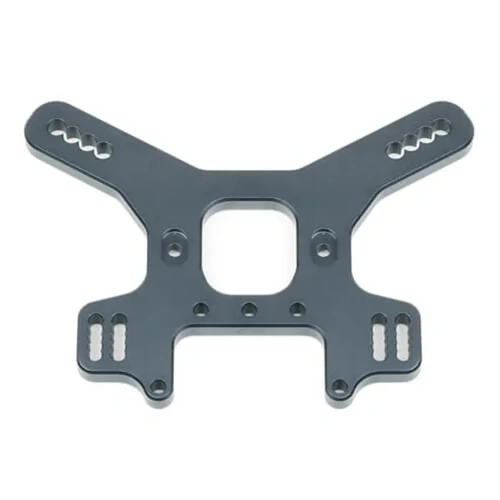 TKR9269S Shock Tower (rear, short, 7075 CNC, gun metal ano, EB/NB48 2.0)