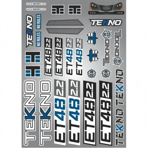 TKR9647 Ð Decal Sheet (ET48 2.2)