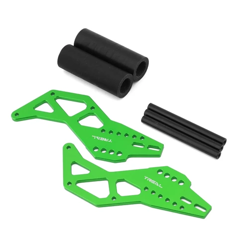 Treal Hobby Losi LMT Aluminum Adjustable STD Wheelie Bar (Green)