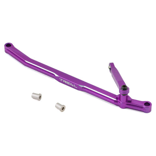Treal Hobby Losi Mini LMT Aluminum Steering Links (Purple)