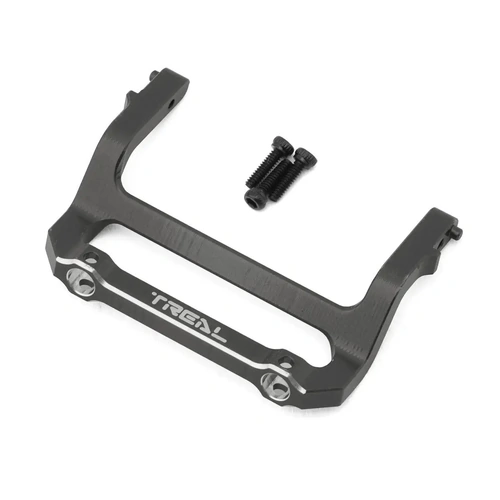 Treal Hobby Axial SCX24 Aluminum Front Bumper Mount (Grey)