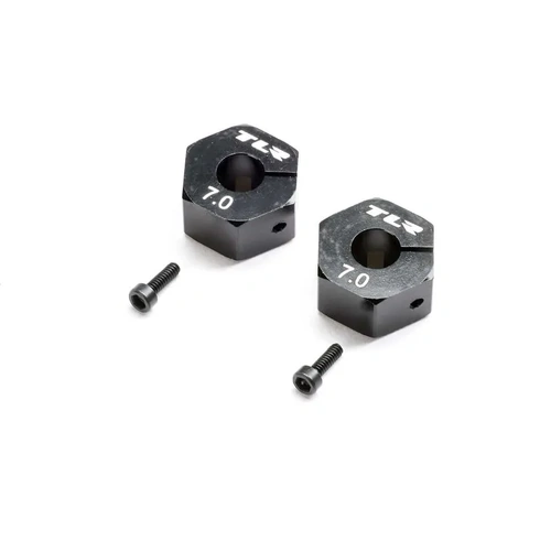 TLR Wheel Hex 12mm x 7.0mm, 2pcs