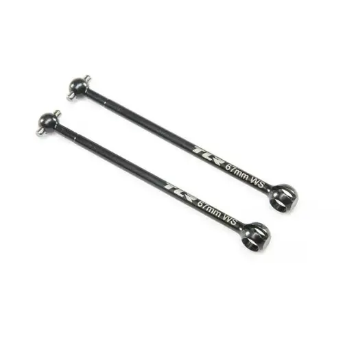 TLR CVA Driveshaft Bones, 67mm, 2pcs, 22X TLR232102
