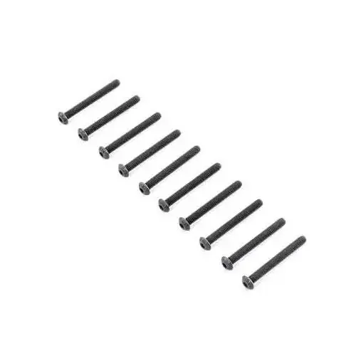 TLR Button Head Screws, M5x45mm (10)