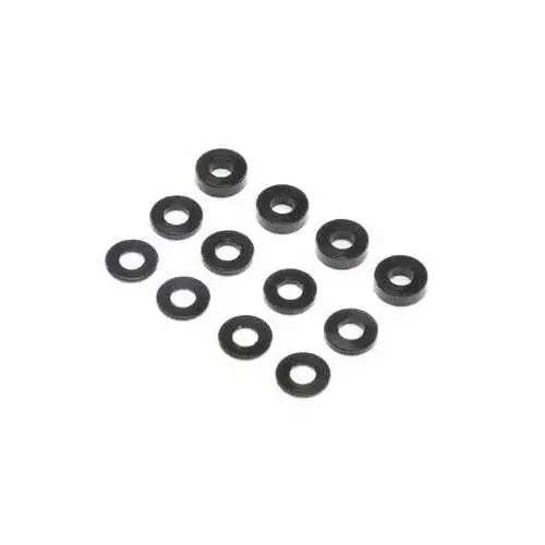TLR M3 Caster Block Alum Washer Set, Black (4ea)