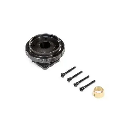 TLR Flywheel & Collet, Steel, 4 Shoe, 8X