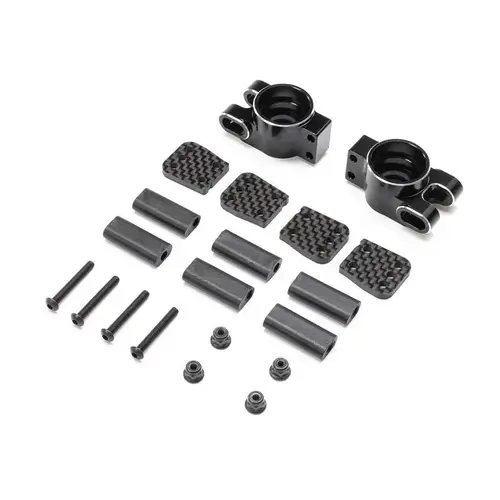 TLR Rear Hub, Aluminum: 8X, 8XE 2.0 TLR344053