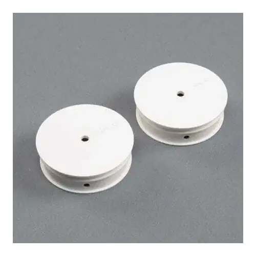 TLR Narrow Front Wheel, Stiffezel, White (2), 22