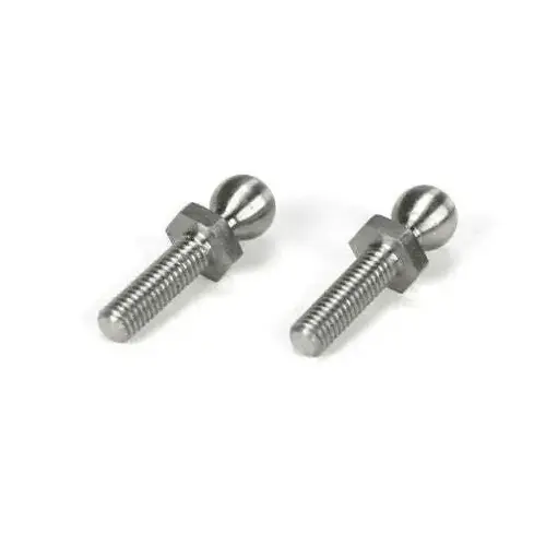 TLR Titan Ball Stud, 4.8 x 10mm (2)